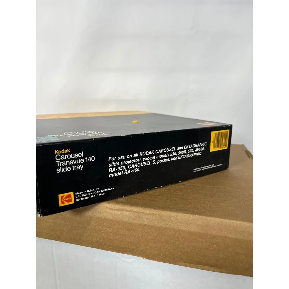 Kodak‎ Carousel Transvue 140 Slide Tray B140T CAT 104 6044 Black Projector Tray